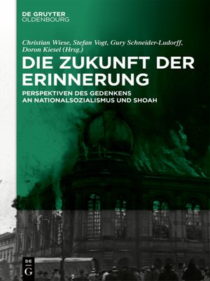 cover image of Die Zukunft der Erinnerung